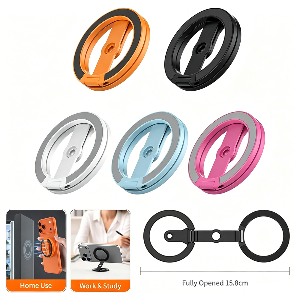 Phone Accessories Video - Portable Foldable Double Sided Magnetic Stand