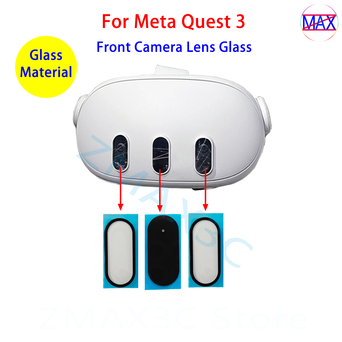 Lens Camera Clip - For Meta Quest 3 VR Headset