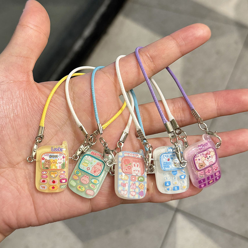 Phone Accessories Doll - Dollhouse Accessories Small Animals Miniature Mobile
