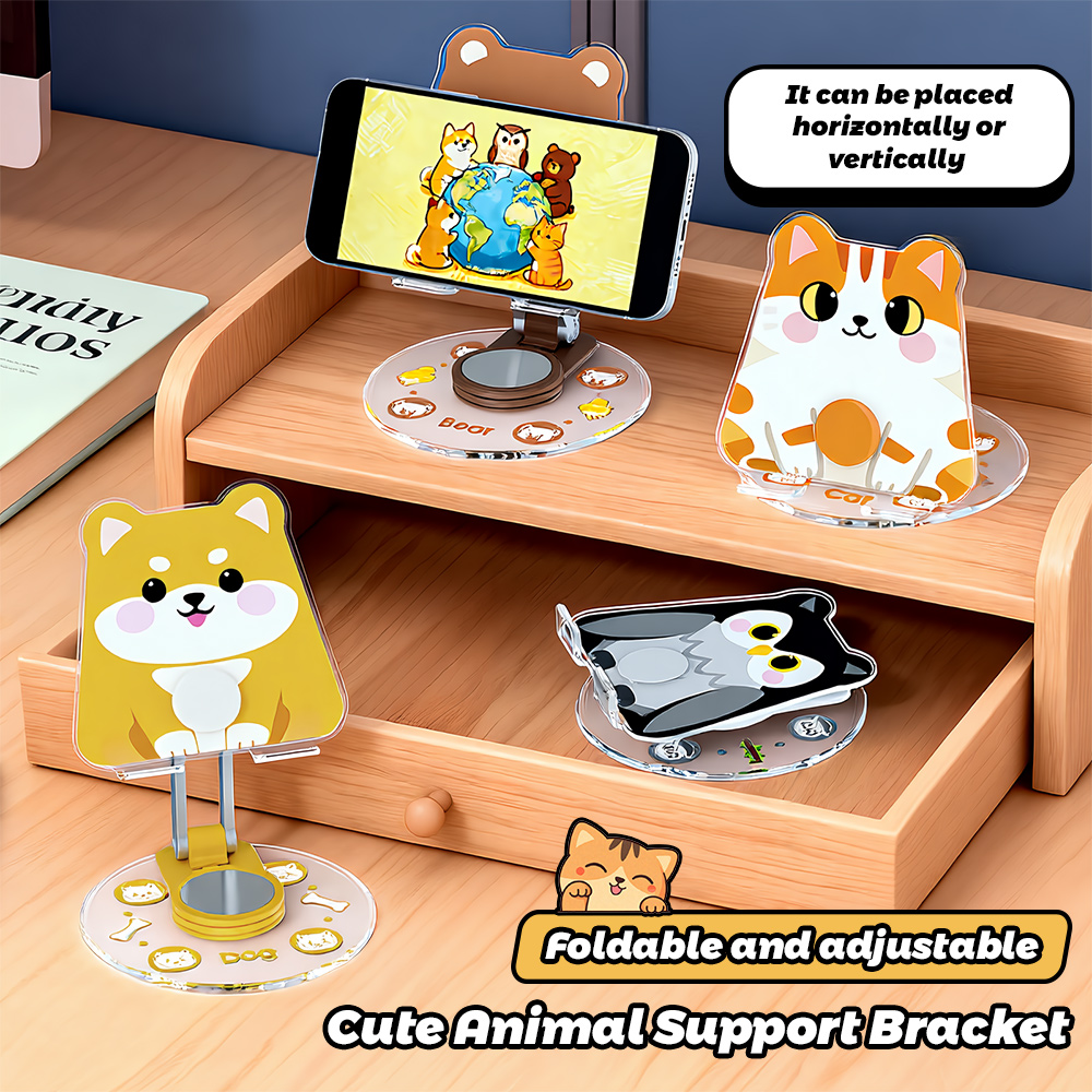 Cute Animal Phone Stand 360 Ro - đánh giá và giá Phone Accessories Officeworks