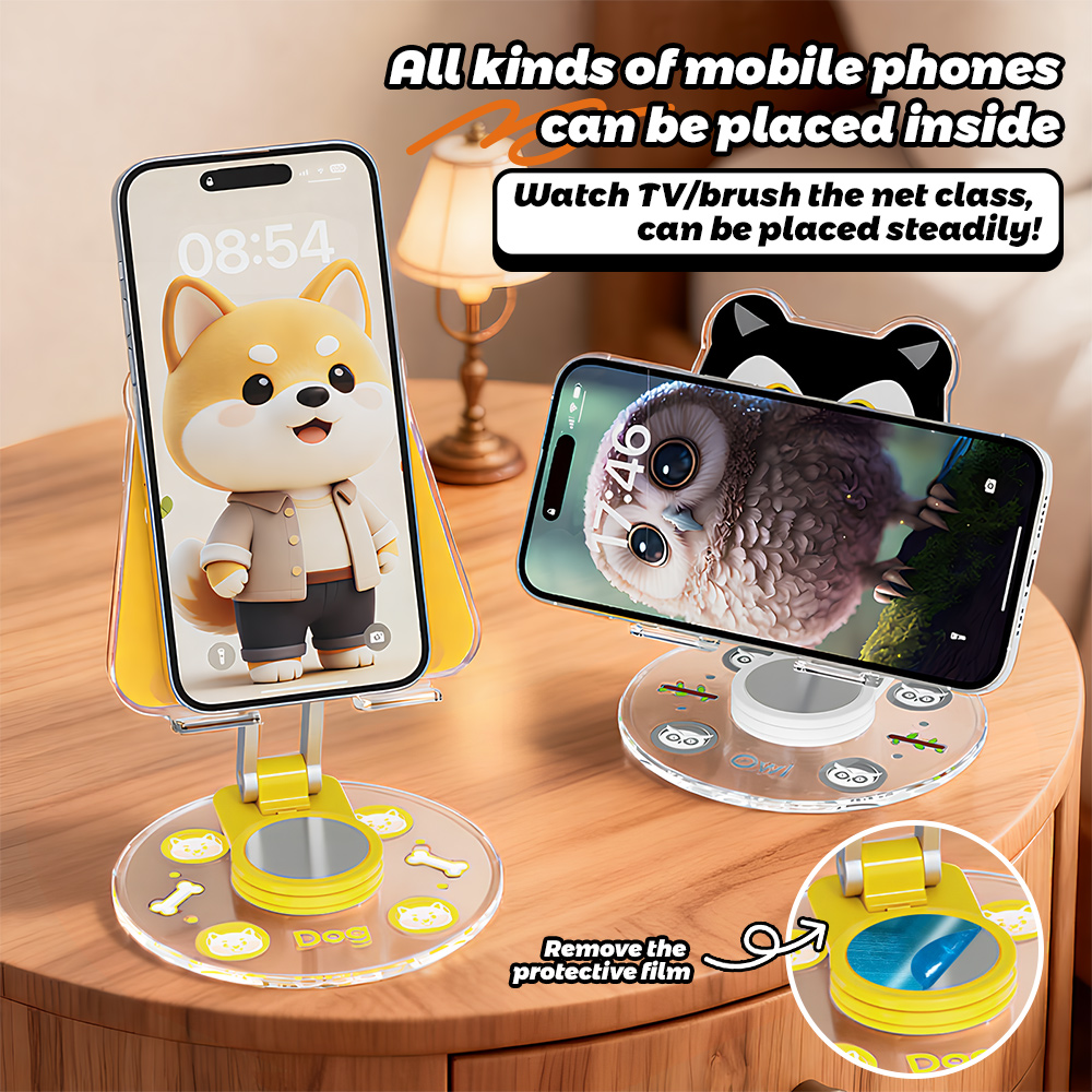 Cute Animal Phone Stand 360 Ro - đánh giá và giá Phone Accessories Officeworks
