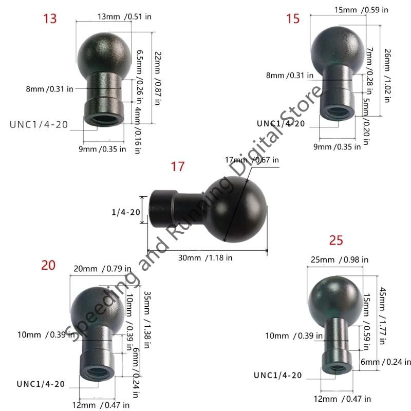 Q39D Nhôm 13/17/15/20/25mm Đầu - đánh giá và giá Phone Accessories Video