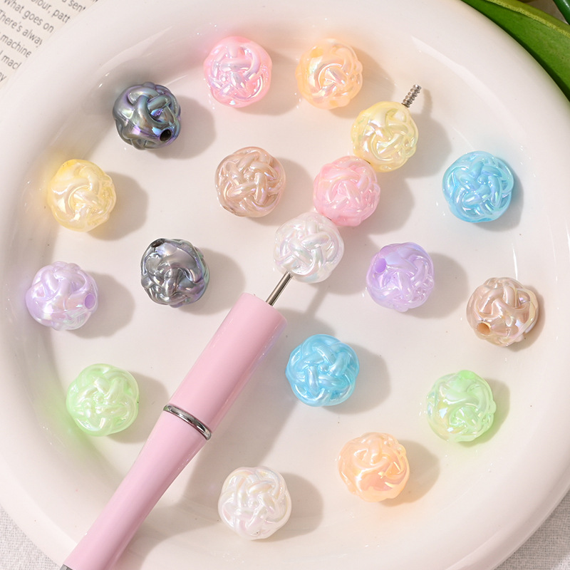 10Pcs Acrylic Yarn Ball Beads, - đánh giá và giá Phone Accessories Jewelry