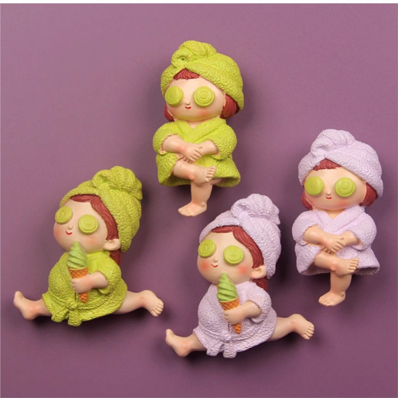 Wearing Nightgown Girl Resin R - đánh giá và giá Phone Accessories For Old People