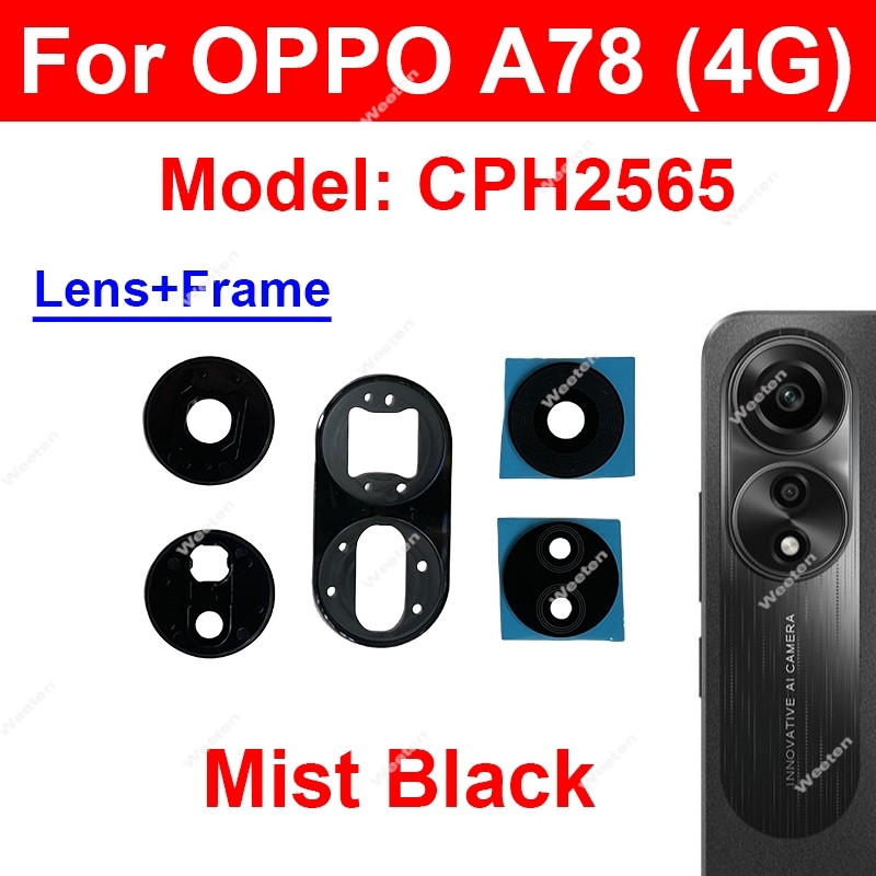 Main Back Camera Glass Lens Fr - đánh giá và giá Oppo A78