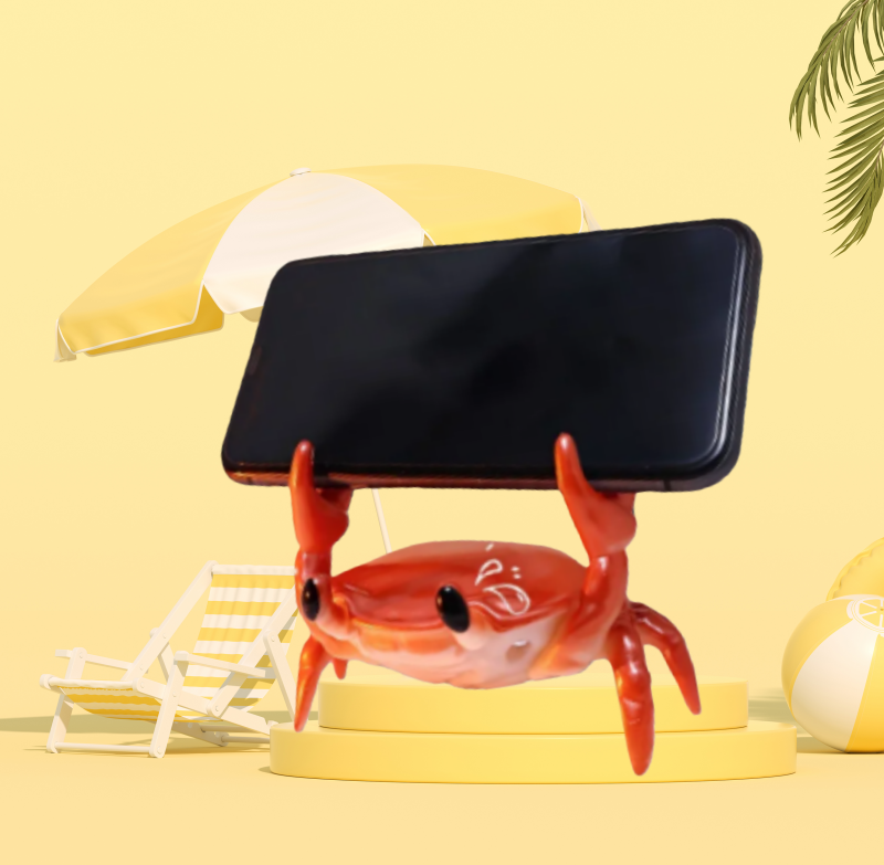 Personality 3D Crab Desk Decor - đánh giá và giá Phone Accessories For Old People