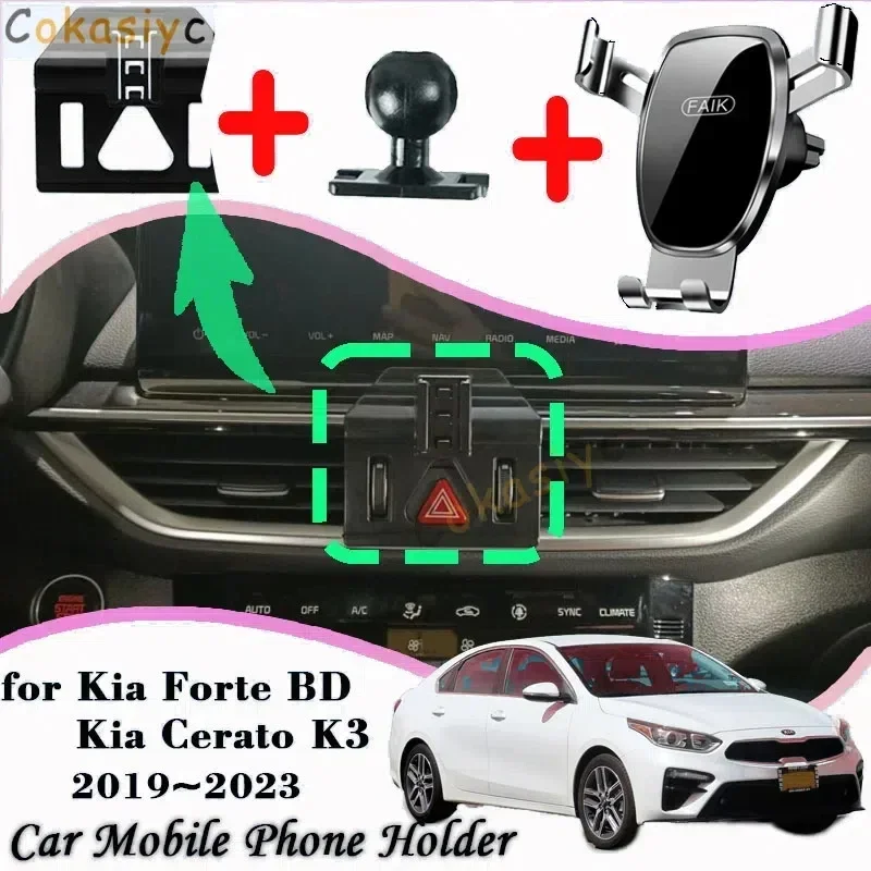 Car Phone Holder for Kia Forte - đánh giá và giá Phone Accessories Bd