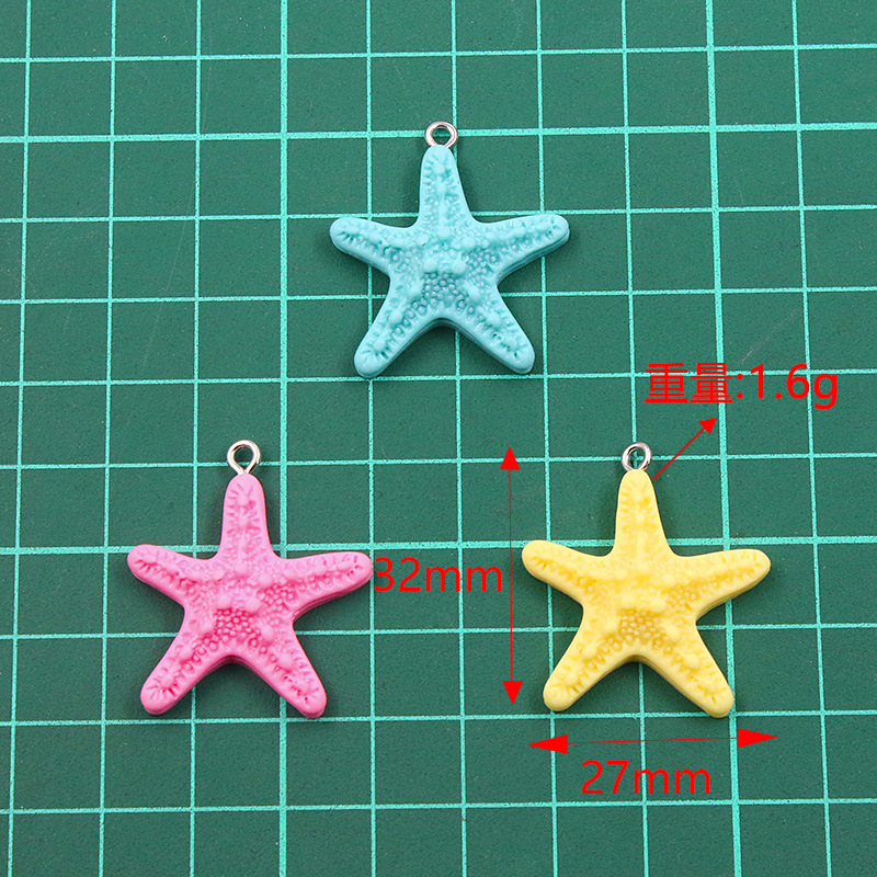 10Pcs Dopamine Color Starfish  - đánh giá và giá Phone Accessories Jewelry
