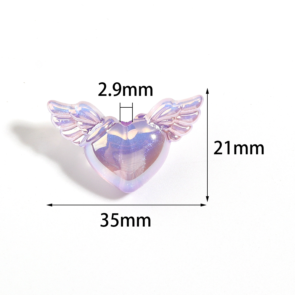 10pcs/lot 35x21mm Luminous Col - đánh giá và giá Phone Accessories Jewelry