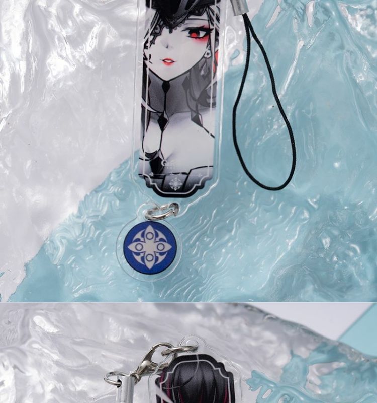 8pcs Anime Keychain Genshin Im - đánh giá và giá Phone Accessories Jewelry