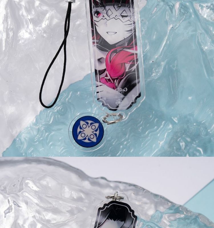 8pcs Anime Keychain Genshin Im - đánh giá và giá Phone Accessories Jewelry