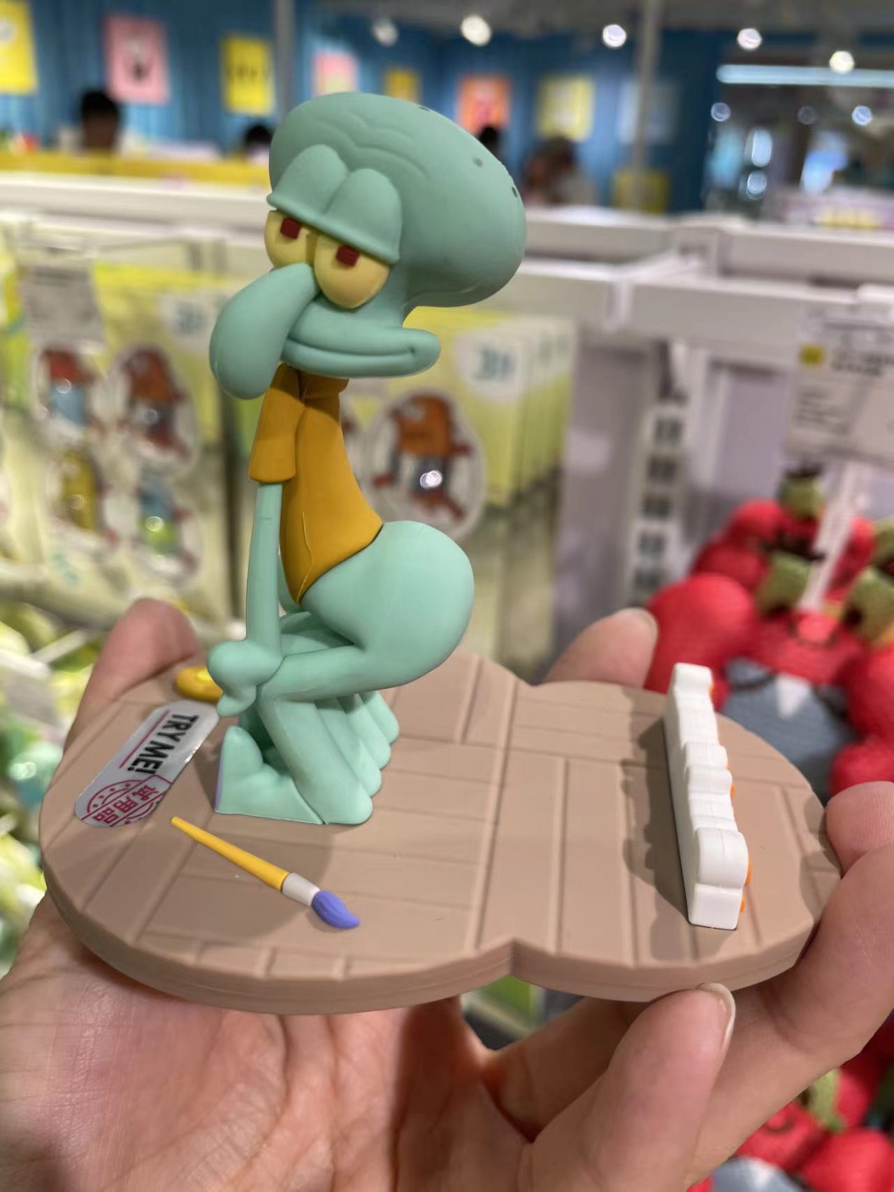 SpongeBob Squidward Squishy Th - đánh giá và giá Phone Accessories Officeworks
