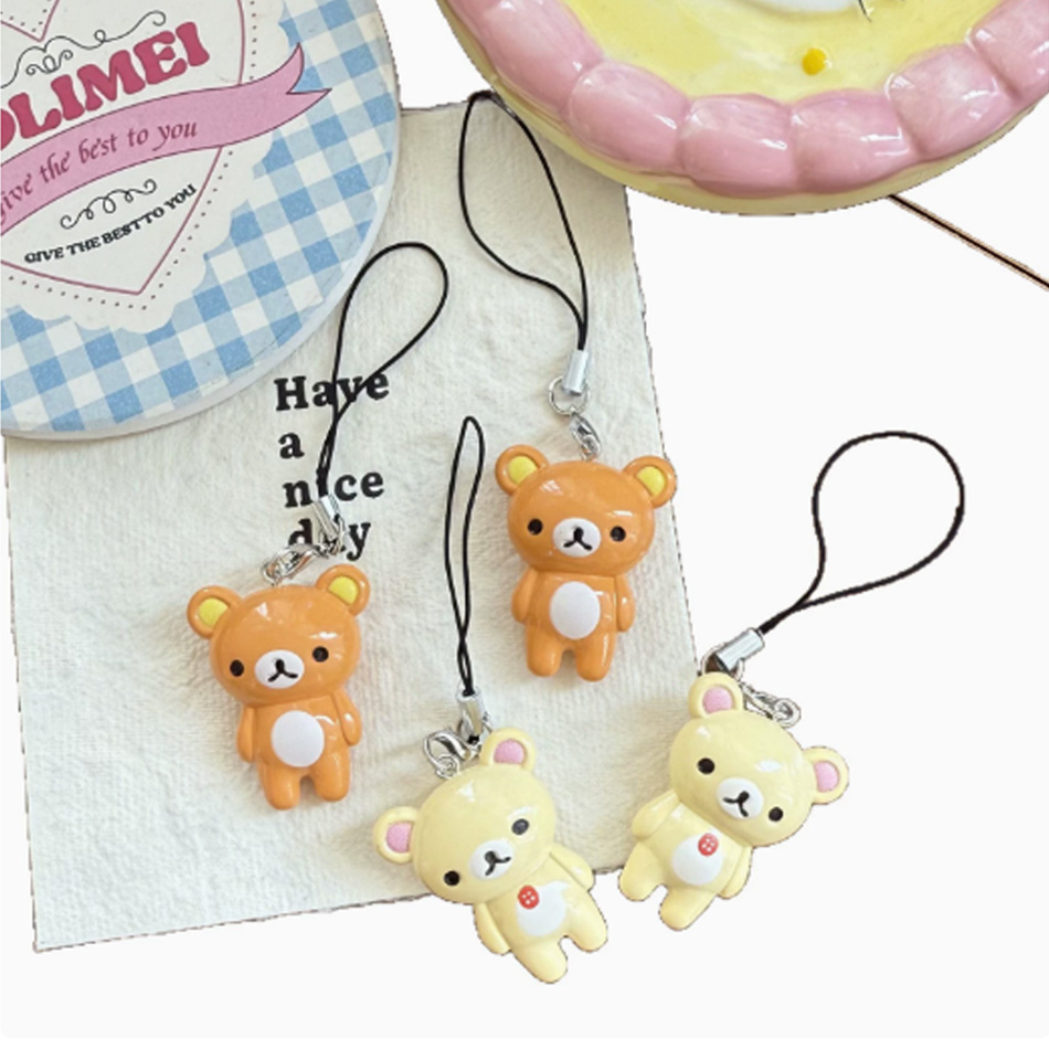 2pcs/set Kawaii Rilakkuma Easy - đánh giá và giá Phone Accessories Doll