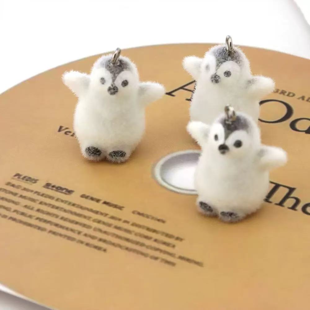5pcs Flocking Small Penguin Re - đánh giá và giá Phone Accessories Jewelry