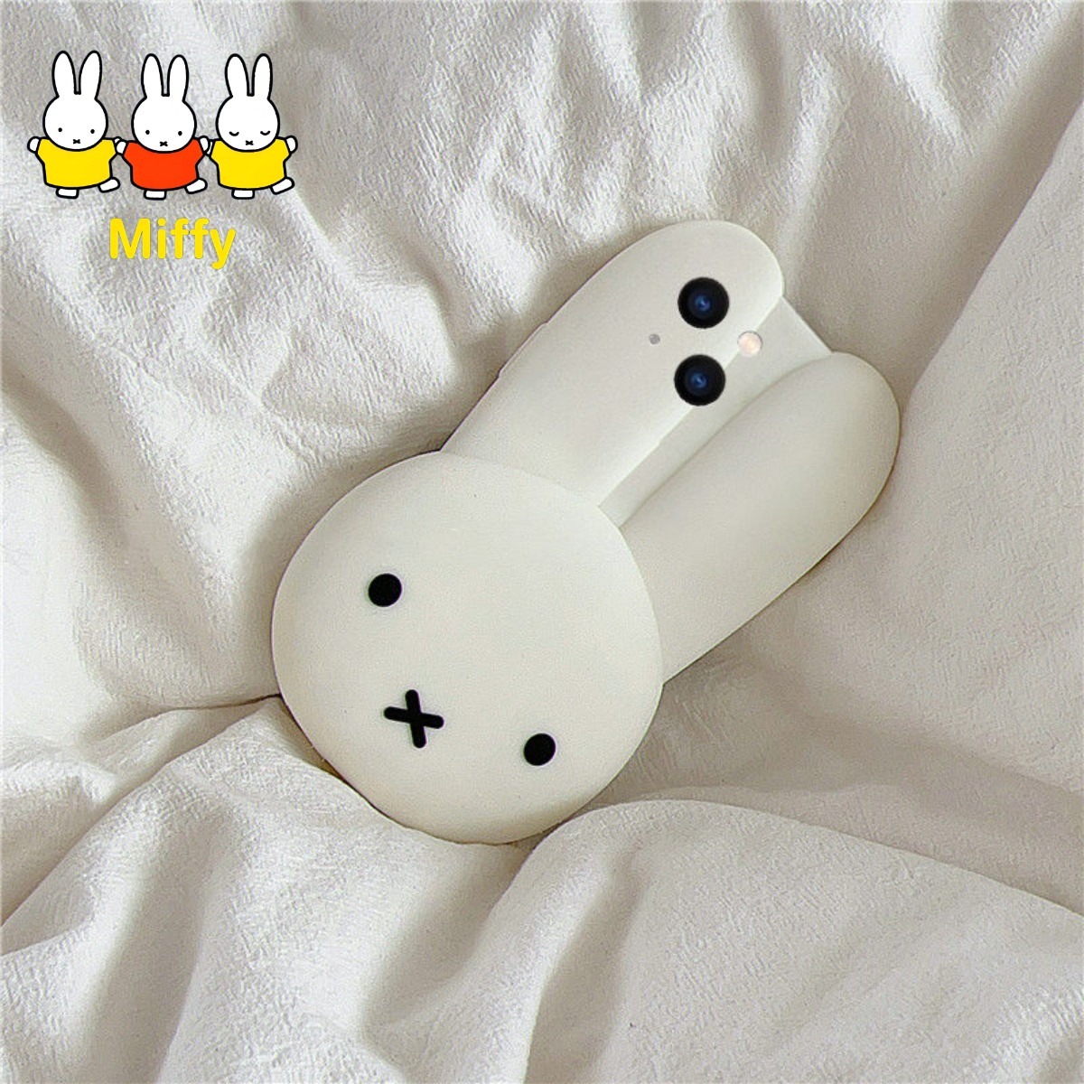 Miffy Rabbit White Silicone Ph - đánh giá và giá Phone Accessories Images